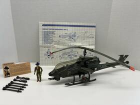 G.i. Joe Ra056403211 Vintage 1983 G.i. Arah Dragonfly Complete With Blueprint Wild Bill And File Card