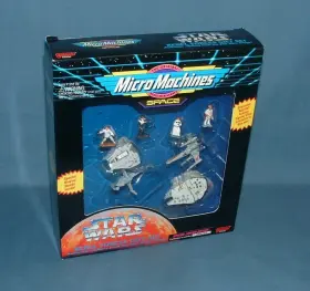 Galoob 047246658367 Star Wars Micro Machines Rebel Forces Gift Set - 65836 1994 Misb