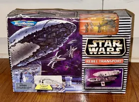 Galoob 047246659968 Star Wars Micro Machines Rebel Transport Playset New In Box