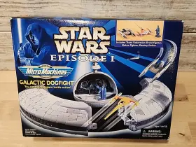 Galoob 047246665440 Star Wars Galactic Dogfight Playset Episode I 1 Micro Machines