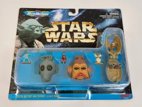 Galoob 047246680221 Star Wars Mini Figure Playset Micro Machines Greedo Nien Nunb Mosc 1997