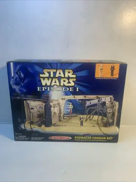 Galoob 047246681563 New 1998 Star Wars Episode I Action Fleet - Pod Racer Hanger Bay