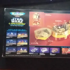 C-3po Galoob 65811 Star Wars Cantina Playset With Figures And Vehicles