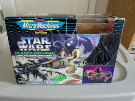 65859 Galoob Micro Machines Star Wars Planet Dagobah Action Playset 1995 Pre-owned