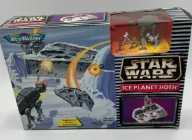 65872 Galoob 1996 Micro Machines Star Wars Ice Planet Hoth Playset #65872 New