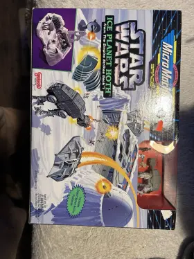 69525 Galoob Star Wars Micro Machines Ice Planet Hoth Playset Boxed Empire Strikes Ba