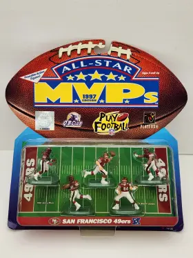 74130 Galoob All-star Mvps 1997 Edition San Francisco 49ers Poseable-action Figs. 1 35