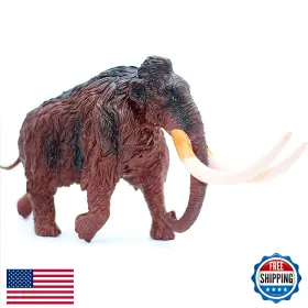 B0dt9r7x7b Gemini&genius Mammoth Animal Action Figure Toy Kids - Realistic Prehistoric Set