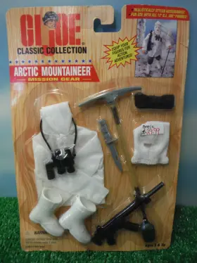 27852 Gi Joe 1996 Arctic Mountaineer Mission Gear New