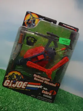 57359 Gi Joe 2002 Helicopter Recon Mission Vs Cobra New