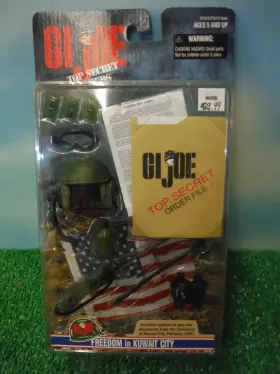 57615 Gi Joe 1999 Freedom In Kuwait City Top Secret Orders New