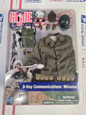 6152490200 Gi Joe D-day Communications Mission New Unopened