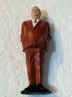 16506 Gilbert James Bond 007 Auric Goldfinger 3.5 Inch Figure Vintage 1965 A.c. Toys