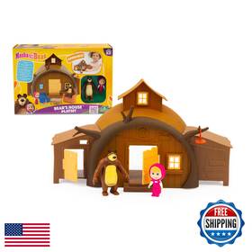 Giochi Preziosi B0cn97rm7s Masha Michka House Of 2 Figurines Included And 15