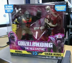 Godzilla Vs. Kong 043377357964 Collectible 4 Action Figures Multicolor 3.50 Inch X 9.50 9