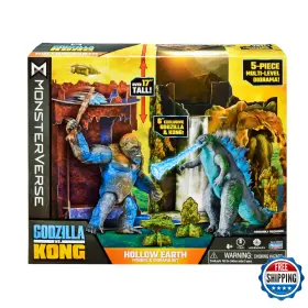 B0cnh3l624 Godzilla Vs. Kong X The New Empire - Hollow Earth 6 Inch Story-in-a-box Figure Bundle