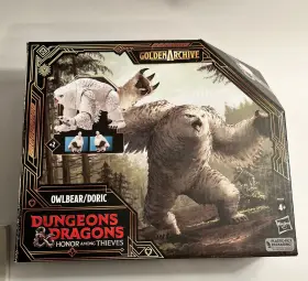 Golden 010994202361 Dungeons And Dragons Honor Among Thieves Archive Owlbear/doric Figure