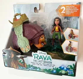 Hasbro 010993725694 Raya And Tuk Figure Playset Disneys The Last Dragon Htf New