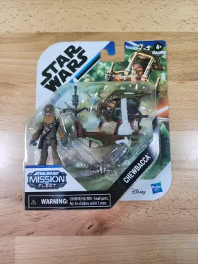 Hasbro 010993737000 Star Wars Mission Fleet Chewbacca 2.5 In Figure And Mini Vehicle Sealed New