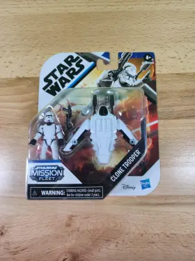 Hasbro 010993737017 Star Wars Clone Trooper - 2.5 Inch Action Figure Mission Fleet New