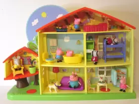 Hasbro 010993837557 Peppa Pig Peppas Playtime To Bedtime House Sounds-lights Dollhouse Playset