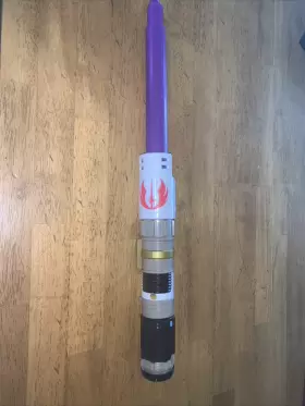 Hasbro 010993848171 Star Clone Wars Lightsaber Forge Mace Windu Buildable Customizable Cosplay Saber