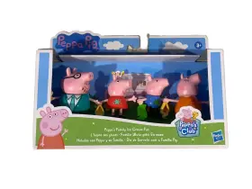 Hasbro 010993933235 Peppa Pig Adventures Peppas Family Ice Cream Fun Figure 4-pack Toy New