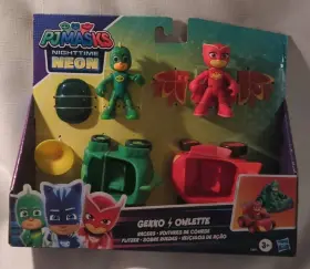 Hasbro 010993944576 Pj Masks Owlette Vs. Gekko Nighttime Neon Racers Age 3 Read
