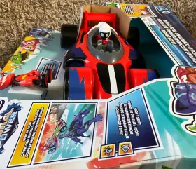 Hasbro 010993977079 Nib Eone Pjmasks Animal Power Flash Cruiser Car Vehicle 2 Figurines