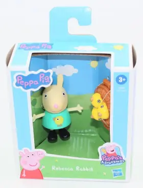 Hasbro 010994101046 Peppa Pig S Adventures Rebecca Rabbit And Baby Chicks In A Nest Toy New