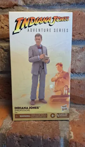 Hasbro 010994170660 New Dr. Henry Jones Professor Indiana Adventure Series 6 Inch Action Figure Dc
