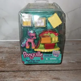 Hasbro 010994208738 2007 My Little Pony Ponyville Toola Roola Figure Shoe Shopping New Hasbro 010994208738 2007 My Little Pony Ponyville Toola Roola Figure Shoe Shopping New