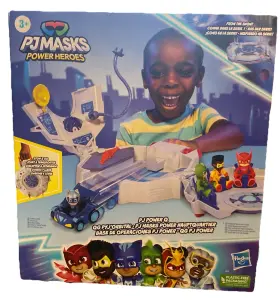 Hasbro 010996164018 - Pj Masks Power Heroes Q Stow And Go Playset Factory Sealed