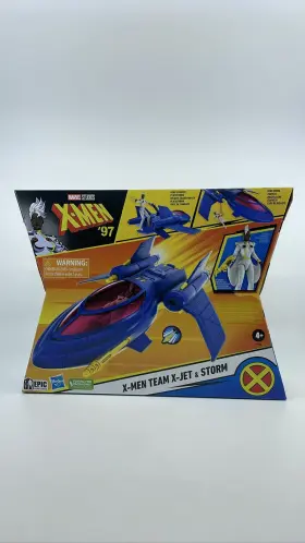 Ft97 Hasbro 010996230491 Marvel X-men Team X-jet And Storm Hero Series