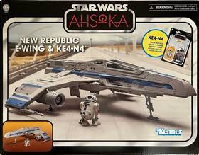 Hasbro 010996247674 Star Wars The Vintage Collection New Republic E-wing And Ke4-n4 Figure