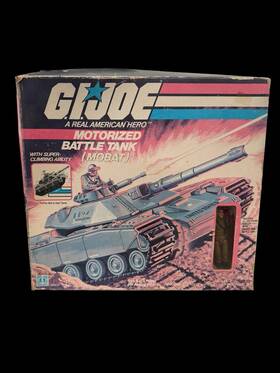 Hasbro 038976060001 G.i. Joe Motorized Battle Tank Mobat With Steeler Figure 1982