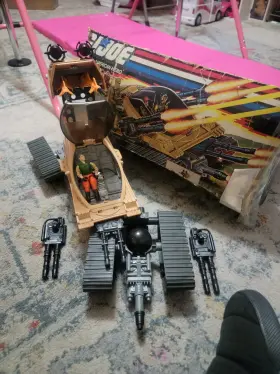 Hasbro 038976062401 Damaged 1989 G.i. Joe Arah Raider Complete With Box Canadian Hot Seat