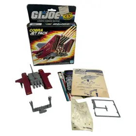 Hasbro 038976066836 Gi Joe Cobra Jet Pack Vehicle Complete With Box 1987 Arah Vintage