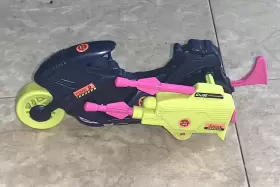 Hasbro 038976068885 Gi Joe Vtg 1992 Ninja Force Lightning Cycle Pink Variant 100% Complete