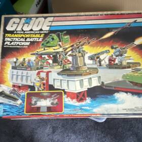 Hasbro 06021 G.i. Joe Transportable Tactical Battle Platform Playset Vintage