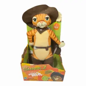 Hasbro 076930056431 Shrek 2 Talking Puss In Boots 2004 Works Nrfb New Excellent