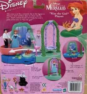 Hasbro 076930101353 Nip Disney The Little Mermaid Inch Kiss Girl Playset Princess Ariel Prince Eric