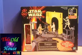 Hasbro 076930262221 Star Wars Eps 1 Theed Generator Complex Nib The Phantom Menace 1999