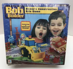 Hasbro 076930414811 Bob The Builder Motorized Scoops Construction Site Game Ages 4 Sealed