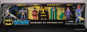 Hasbro 076930706435 Vintage 2001 Batman Shadows Of Gotham City Action Figure Set Nib/unopened