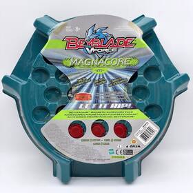 Hasbro 076930826256 Beyblade Vforce Magnacore Green Magnetic Beystadium Rare 2003 Stadium