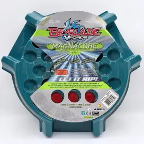Hasbro 076930826256 Beyblade Vforce Magnacore Green Magnetic Beystadium Rare 2003 Stadium