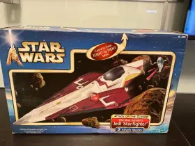 Hasbro 076930848692 Star Wars Attack Of The Clones Obi Wans Jedi Starfighter Vehicle