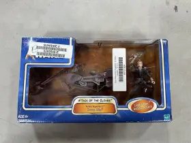 Hasbro 076930849330 Star Wars Attack Of The Clones Anakin Skywalker With Swoop Bike A11