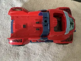 09090 Hasbro Spider-man Vehicle Playset Red Blue Black 2009 Triple Battle Truck